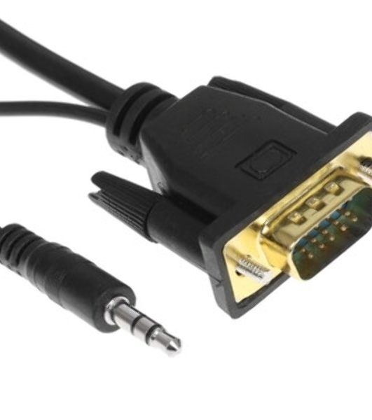 Переходник HDMI-VGA Cablexpert A-HDMI-VGA-02, 19M/15F, Jack3.5 аудиовыход