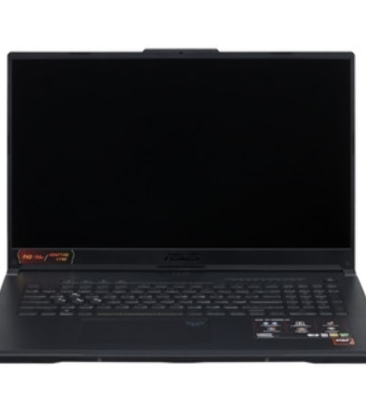 Ноутбук ASUS TUF Gaming FA707NUQ-HX010/17.3'/IPS/AMD Ryzen 7 170/16Gb/512Gb SSD/NVIDIA GeForce RTX 4050 6Gb/noOS/черный/2.6kg