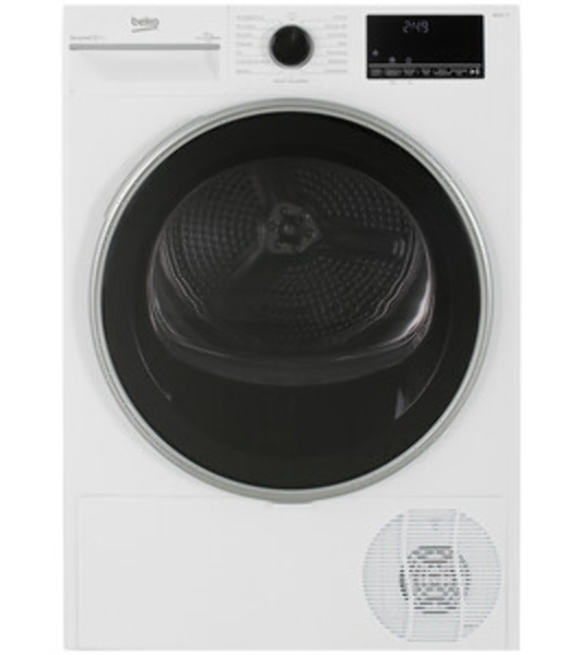 Сушильная машина Beko B3T47239 белый, 7 кг, сушка - тепловой насос, программ - 15, 59.7 x 84.6 x 54.3 см