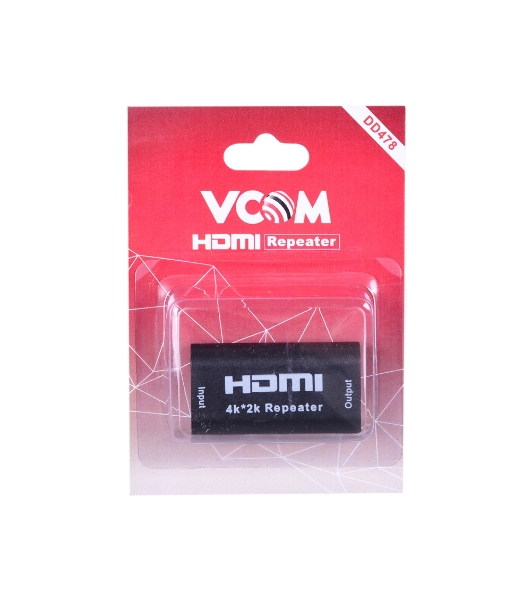 Усилитель (Repeater) HDMI сигнала до 40m VCOM DD478