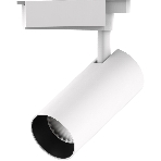 Светильник трековый цилиндр 20W 1650lm 4000K 180-240V IP20 65x210мм белый угол 24º LED, фото5
