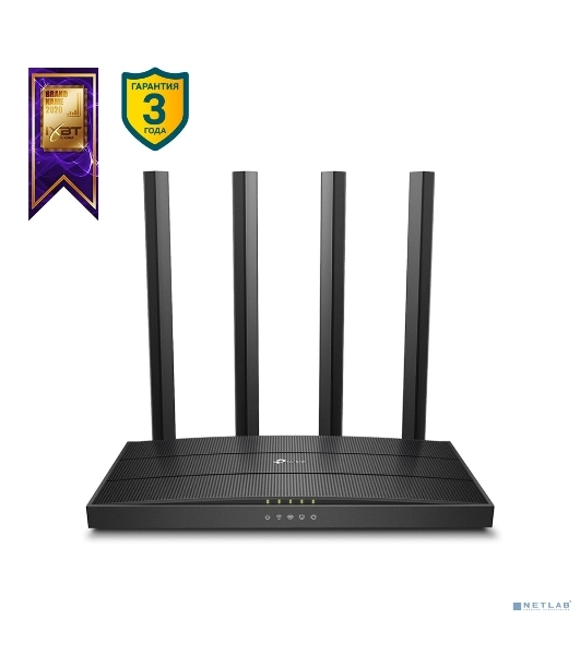 Маршрутизатор TP-Link Archer C6 V2/V3/V4 AC1200