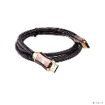 Кабель HDMI 19M/M,ver. 2.1, 8K@60 Hz 1.5m метал разъемы, нейлоновая оплетка Telecom TCG300-1.5M Кабель HDMI 19M/M,ver. 2.1, 8K@60 Hz 1.5m метал разъемы, нейлоновая оплетка Telecom, фото2