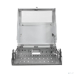 Шкаф коммутационный NTSS (NTSS-SOHO5U) настенный 5U 520x140 мм пер. дв. стекл несъемн. бок. пан. 80 кг белый IP20, фото13