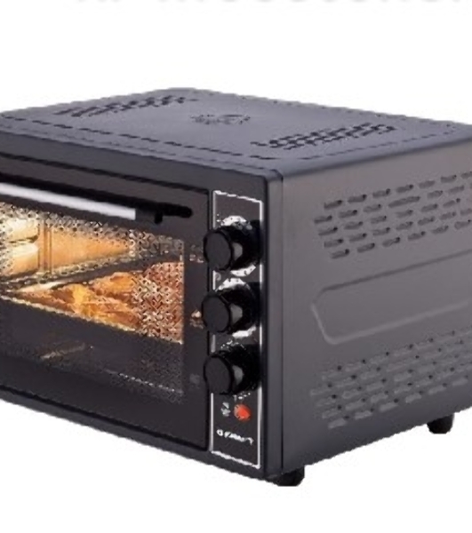 Мини-печь Kraft KF-MO3804RKBL черный Мощность 1500(Вт),Объем 38(Л)
