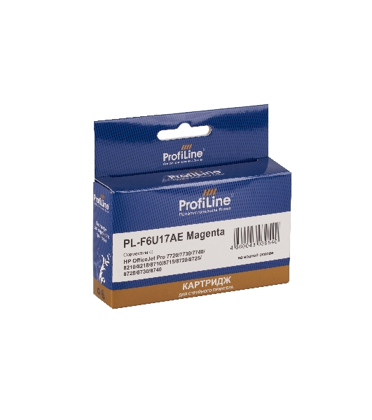 Картридж струйный совместимый ProfiLine PL-F6U17AE №953XL для HP OfficeJet Pro 8710/8715/8720/8730/8210/8725 Magenta PL