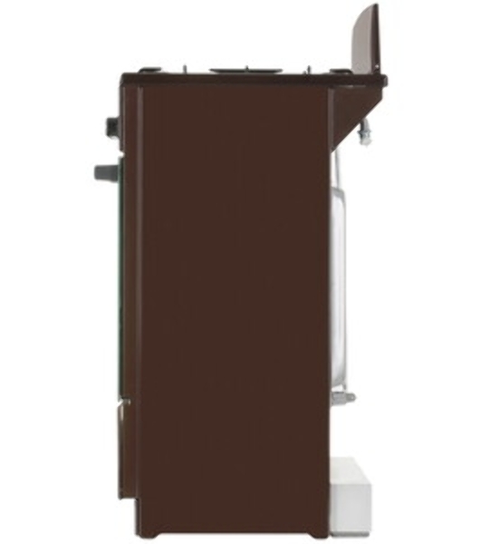 Плита газовая De Luxe 5040.48Г (Щ) 014 коричневый, конфорок 4 шт, духовка 46 л, 50 см x 85 см x 50 см