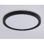 Светильник светодиодный ультратонкий Ambrella light FZ1904 BK черный IP54 20W 3000K-6500K CCT-переключатель D300*25 (Без ПДУ), фото5