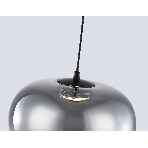 Подвесной светодиодный светильник Ambrella light LH11082 BK/SM черный/дымчатый 4W 3000K D180*130, фото5