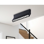 Светильник Ambrella light TA1829  BK черный LED 12W 4200K 230*22*87, фото5