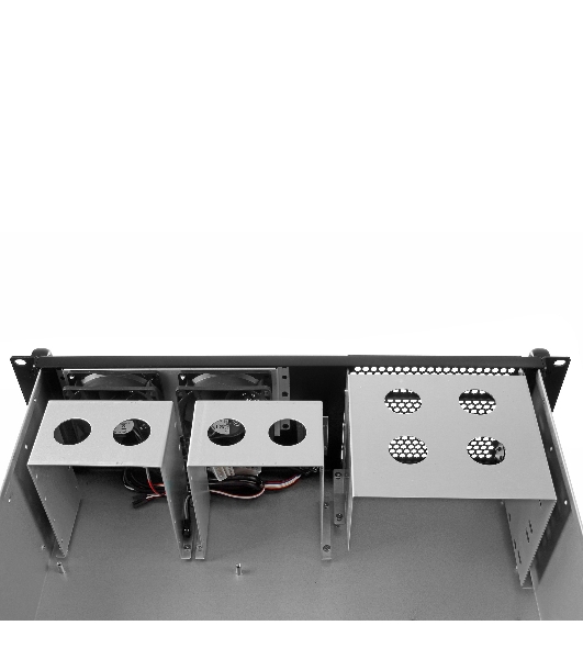 Серверный корпус ExeGate Pro 3U390-08 (RM 19', высота 3U, глубина 390, без БП, USB)