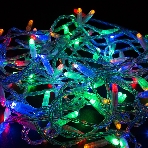 Гирлянда Neon-night Нить 10м, постоянное свечение, прозрачный ПВХ, 24В, цвет: Мультиколор, фото 1