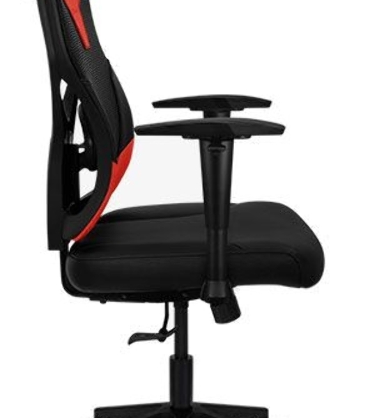 Кресло Aerocool GUARDIAN Champion красный, сетка, 150 кг, подголовник, регулируемые подлокотники, механизм качания, поясничная подушка