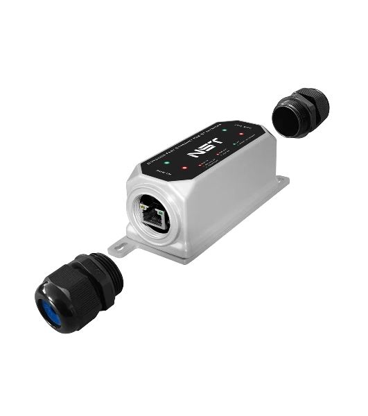 Уличный Ultra PoE удлинитель Fast Ethernet до 250м на 1 порт. Порты Ethernet: Вход - 1x10/100Base-T RJ45; Выход - 1x10/100Base-T RJ45. Порты PoE: Вход - 1xIEEE 802.3af/at/bt/Passive POE (до 120W); Выход - 1xIEEE 802.3af/at/bt (до 90W). Автоматическое определение PoE устройств. PoE WatchDog (Антизависание PoE устройств). Встроенная грозозащита 6kV. Максимальная длина сегмента линии - 250м (скорость 10Мбит/c)/150м (скорость 100Мбит/c). Возможность последовательного подключения до 5 устройств