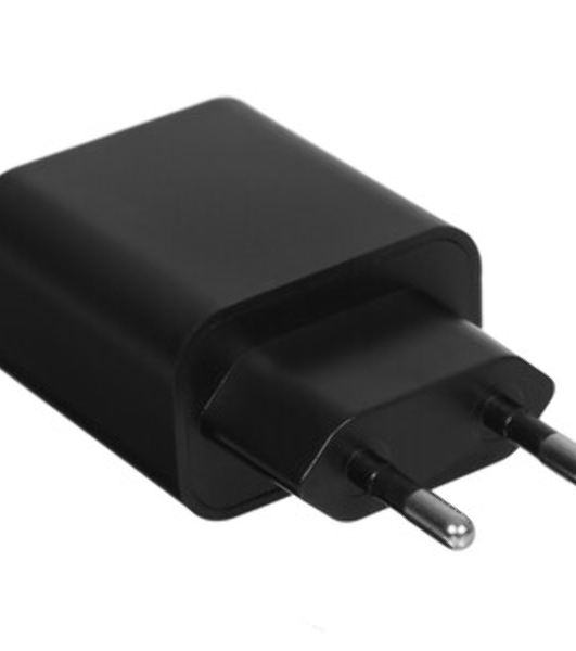 Сетевое зарядное устройство 1 Type-C Borofone BA71A Power, пластик, PD20Вт, QC3.0, черный (1/75/300)
