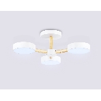 Светильник Ambrella light FL4821/3 WH белый 3000K-6400K 40W D580*160 (ПДУ ИК), фото5