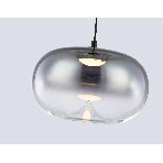 Подвесной светодиодный светильник Ambrella light LH11082 BK/SM черный/дымчатый 4W 3000K D180*130, фото4