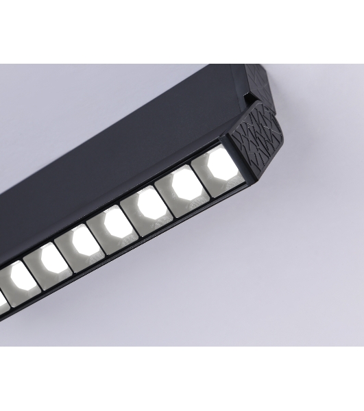 Светильник Ambrella light TA1829  BK черный LED 12W 4200K 230*22*87