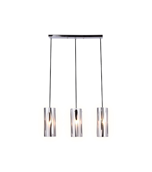 Светильник Ambrella light TR3590/3 CH/SM хром/дымчатый E27/3 max 40W 530*100*900