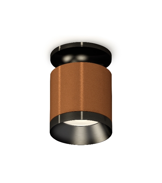 Светильник Ambrella Light XS7404101 SCF/PBK кофе песок/черный полированный MR16 GU5.3 (N7926, C7404, N7031)