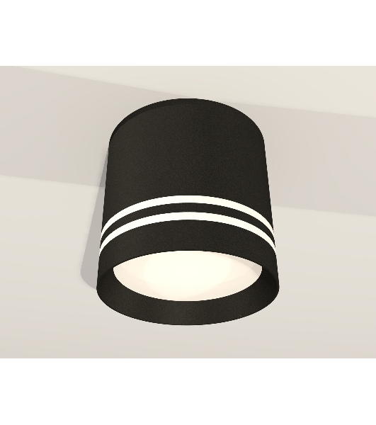 Светильник Ambrella Light XS8111007 SBK/FR черный песок/белый матовый GX53 (C8111, N8478)