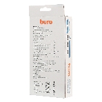 Сетевой фильтр Buro 800SH-5-W 5 м, 8 розеток, белый, коробка, фото6