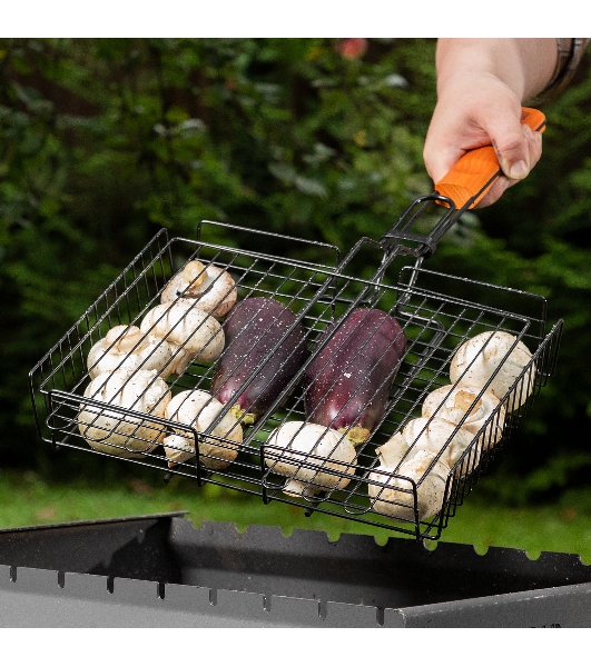 Решетка гриль Camping Palisad 260х320х65мм объемная антиприг.