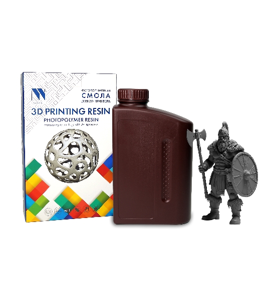 Фотополимерная смола NVPrint High Temp Resin черный для 3D печати 1 кг (бут)
