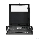 Шкаф коммутационный NTSS (NTSS-SOHO5U-BL) настенный 5U 520x140 мм пер. дв. стекл несъемн. бок. пан. 80 кг черный, фото11