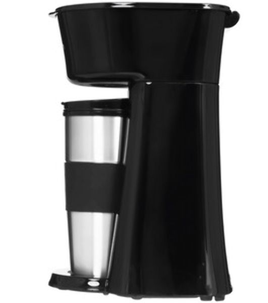 Кофеварка капельная Blackton Bt CM1114 черный/стальной, исп. кофе - молотый, 0,36 л, 650 Вт