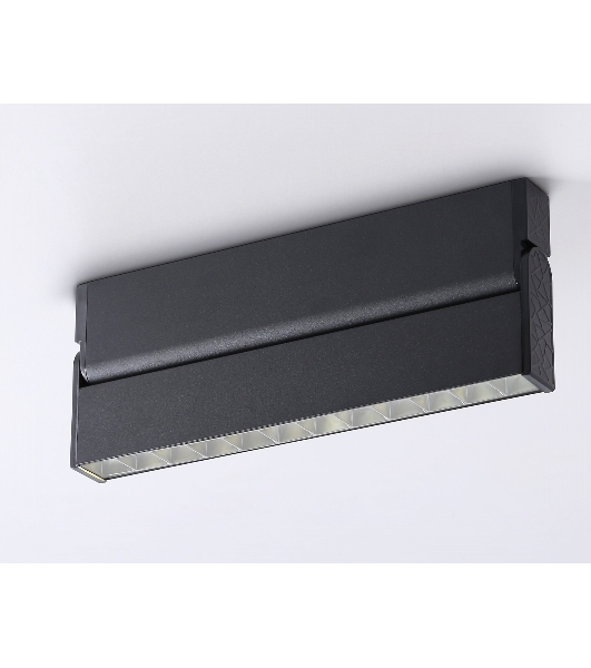 Светильник Ambrella light TA1829  BK черный LED 12W 4200K 230*22*87