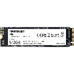 Накопитель SSD Patriot P300, 512Gb, PCIe 3.0 x4, M.2 2280, NVMe, R/W 1700/1200, фото5