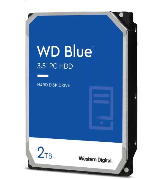 Жесткий диск Western Digital 2Tb 7200rpm WD20EZBX SATA-III Blue 256Mb 3.5'