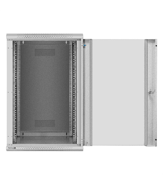 Шкаф телекоммуникационный 19' настенный 18U ExeGate EC-WM-18U.600.G.GREY (19”, 18U, 600x600x901mm (ШхГхВ), передняя дверь закаленное стекло, съемные боковые панели, пыле- и влагозащита IP23, светло-серый RAL 7035)