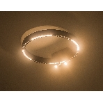 Потолочный светодиодный светильник Ambrella light FL5806/1+2 BK черный 25W 3000K/4200K/6400K D400*95 (без ПДУ), фото3