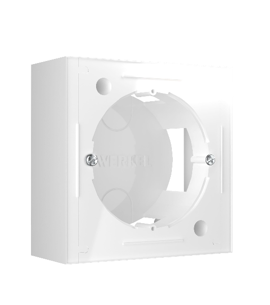 Коробка для накладного монтажа Werkel W8000001 (белый)
