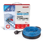 Греющий саморегулирующийся кабель Rexant на трубу 15MSR-PB 6M (6м/90Вт), фото 1