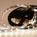 Лента светодиодная открытая, 10 мм, IP23, SMD 5050, 60 LED/m, 12 V, цвет свечения белый, фото 1
