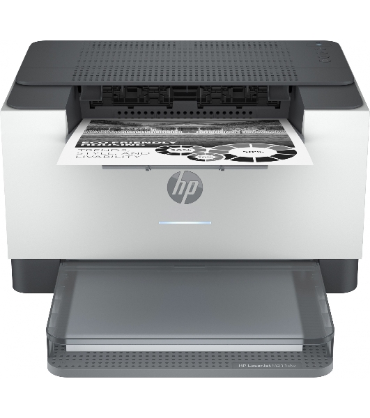 Принтер лазерный HP LaserJet M211dw (9YF83A), A4, ч/б, печ. до 29 стр/мин., 600 x 600 dpi, USB, RJ-45, Wi-Fi, Air Print, Mopria