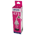 Чернила Epson 673 C13T673398 (аналог C13T67334A) пурпурный 70мл для Epson L800/L810/L850/L1800, фото2
