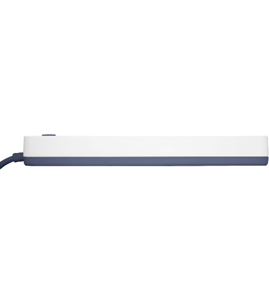 Сетевой фильтр Powercom SP-06W 5,0 м 5.0м, 6 розеток, белый/серый, коробка