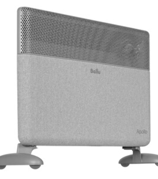 Конвектор электрический Ballu Apollo digital INVERTER Moon Gray BEC/ATI-1501 серый, 1500 Вт, 20 м2, термостат, дисплей, WiFi