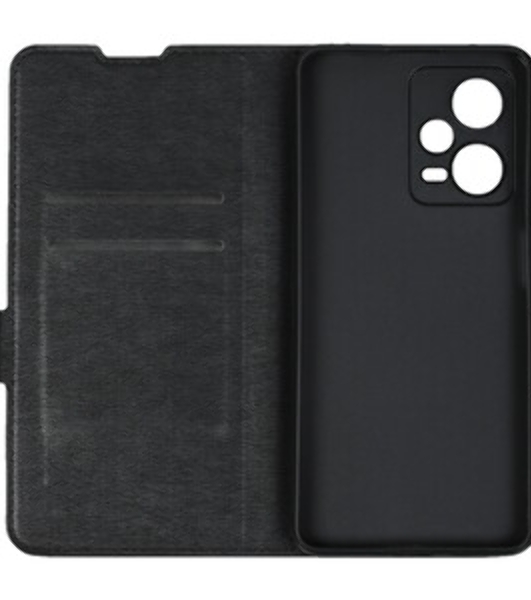 Чехол (флип-кейс) DF xiFlip-79, для Xiaomi 12 Pro, черный xiflip-79 (black)