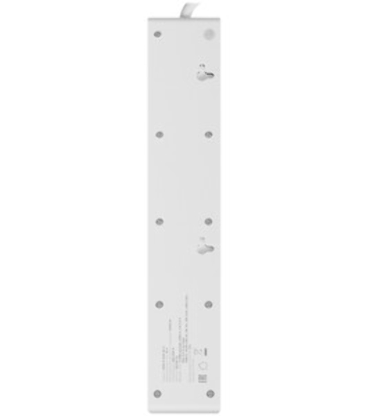 Сетевой фильтр Cablexpert Exnovo EXN-4-CU2-W-2, 4 р, 16А, 1xType-C PD, 30Вт, 2хUSB, 2 м, ур.защиты 4+, белый, коробка