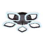 Потолочный светодиодный светильник FA443/5 CF кофе 60W 540*520*80 (ПДУ РАДИО 2.4G), фото3