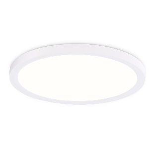 Светильник светодиодный ультратонкий Ambrella light FZ1905 WH белый IP54 26W 3000K-6500K CCT-переключатель D370*25 (Без ПДУ)