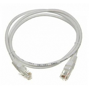 Патч-корд LANMASTER UTP LAN-PC45/U5E-3.0-GY вилка RJ-45-вилка RJ-45 cat.5е 3м серый LSZH (уп.:1шт)