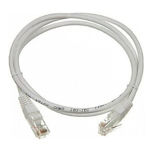 Патч-корд LANMASTER UTP TWT-45-45-1.5/6-GY вилка RJ-45-вилка RJ-45 Cat.6 1.5м серый ПВХ (уп.:1шт)