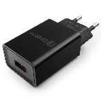 Сетевое зарядное устройство Cablexpert MP3A-PC-17, QC 3.0, 100/220V - 1 USB порт 5/9/12V, черный, фото3