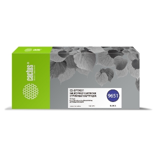 Картридж струйный Cactus CS-EPT9651 черный (187мл) для Epson WorkForce Pro WF-M5299DW/M5799DWF
